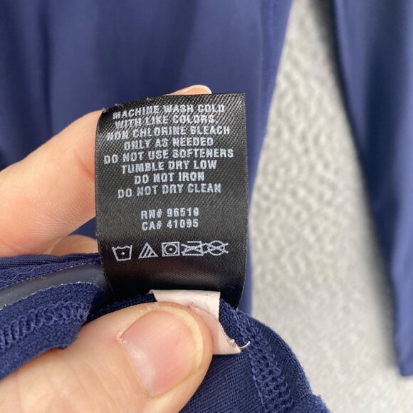 Under Armour Top Womens Small Navy Cold Gear Compression Long Sleeves Running* - Picture 9 of 12